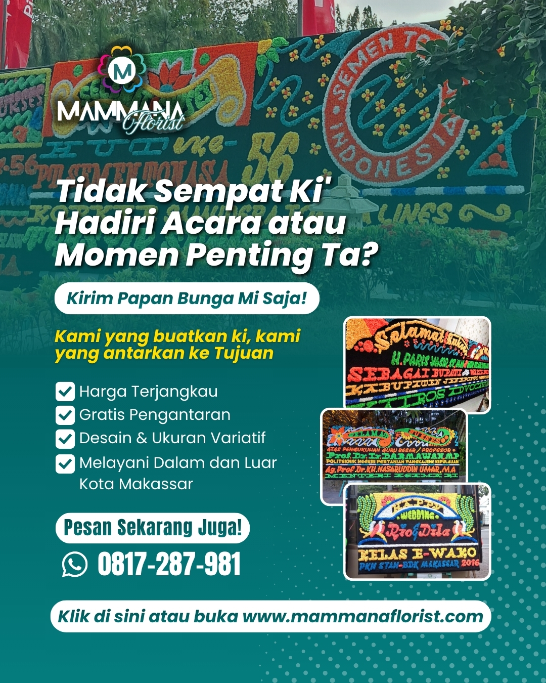 Banner Mammana Florist