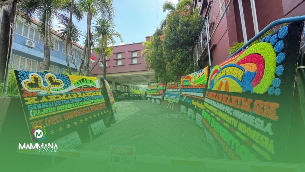 Papan Karangan Bunga Acara Kenegaraan